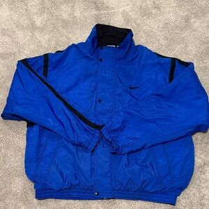 Nike Men's Royal Blue Windbreaker Jacket